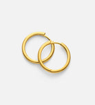 Classic Large Hoops in Gold