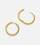 Classic Large Hoops in Gold