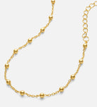 Dotted Chain Bracelet in Gold