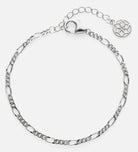 Figaro Bracelet in Silver