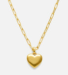 Heart Necklace in Gold