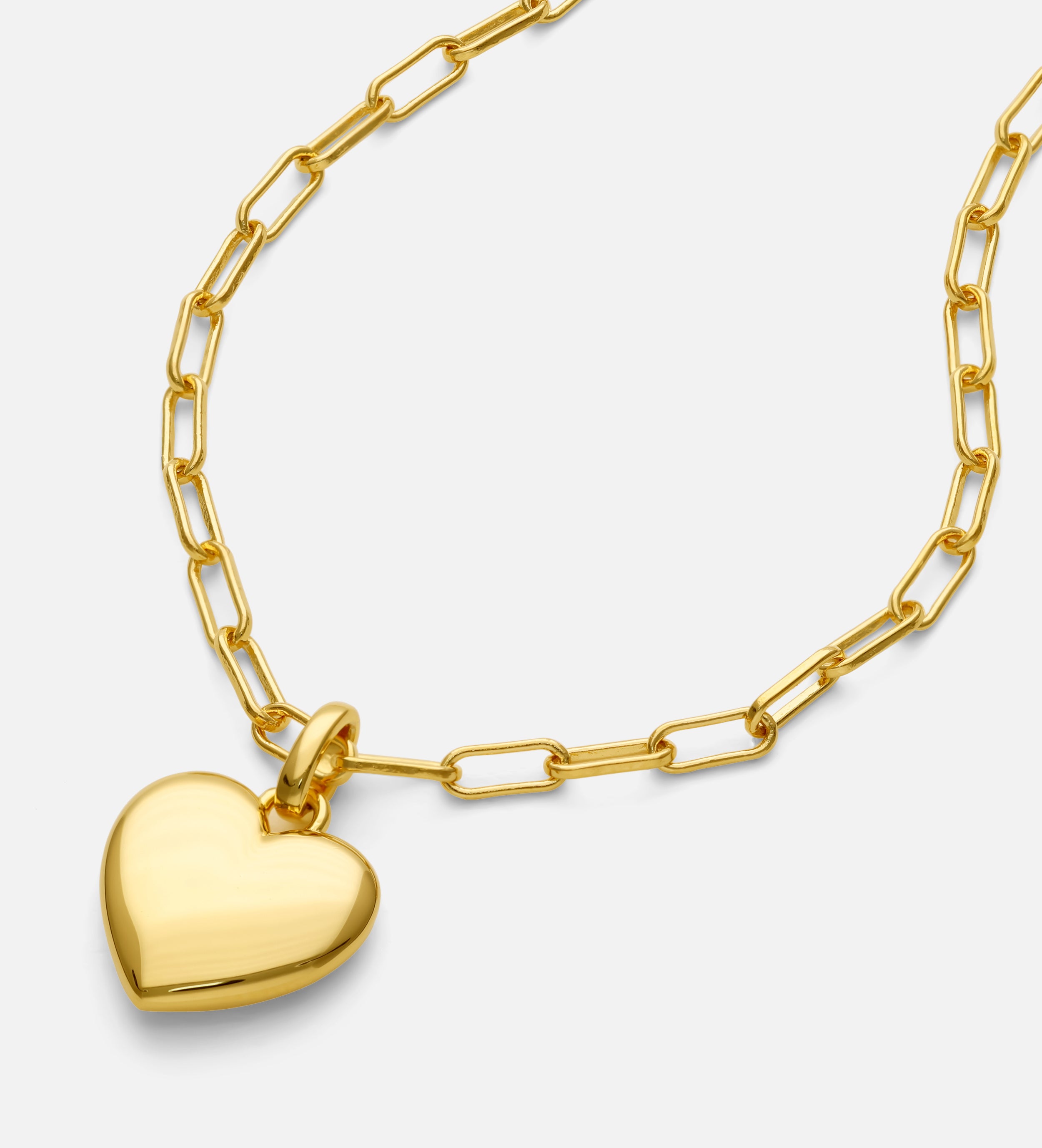 Heart Necklace in Gold