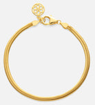 Herringbone Bracelet in Gold