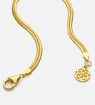 Herringbone Bracelet in Gold