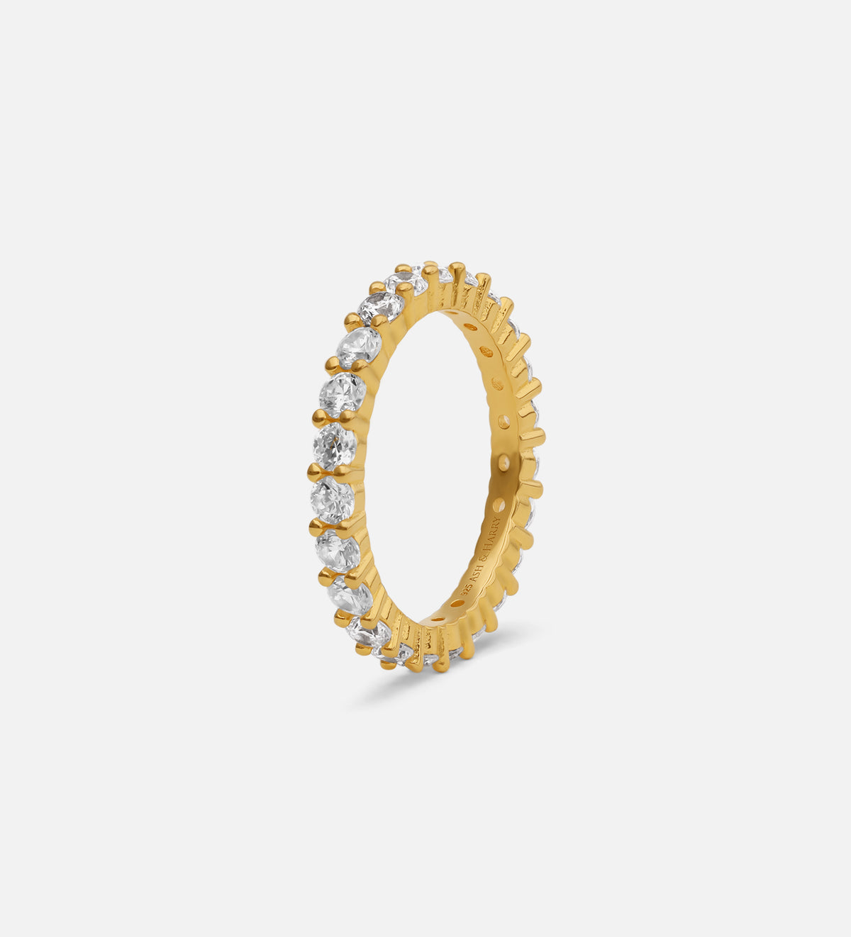 Infinity Band in 18k Gold Plating on 925 Silver - Ash & Harry