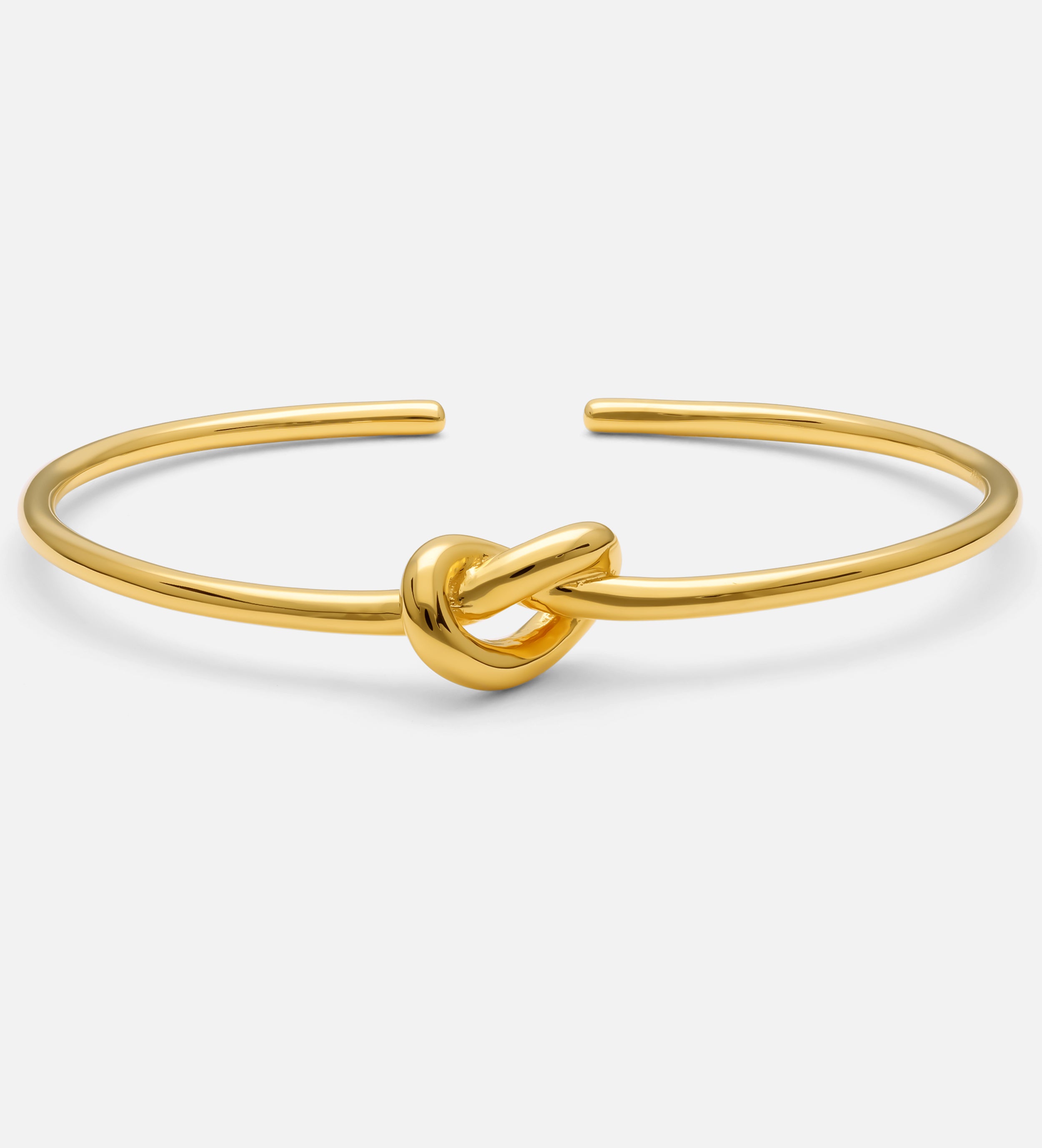 Knot Cuff Bracelet in Gold