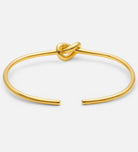 Knot Cuff Bracelet in Gold