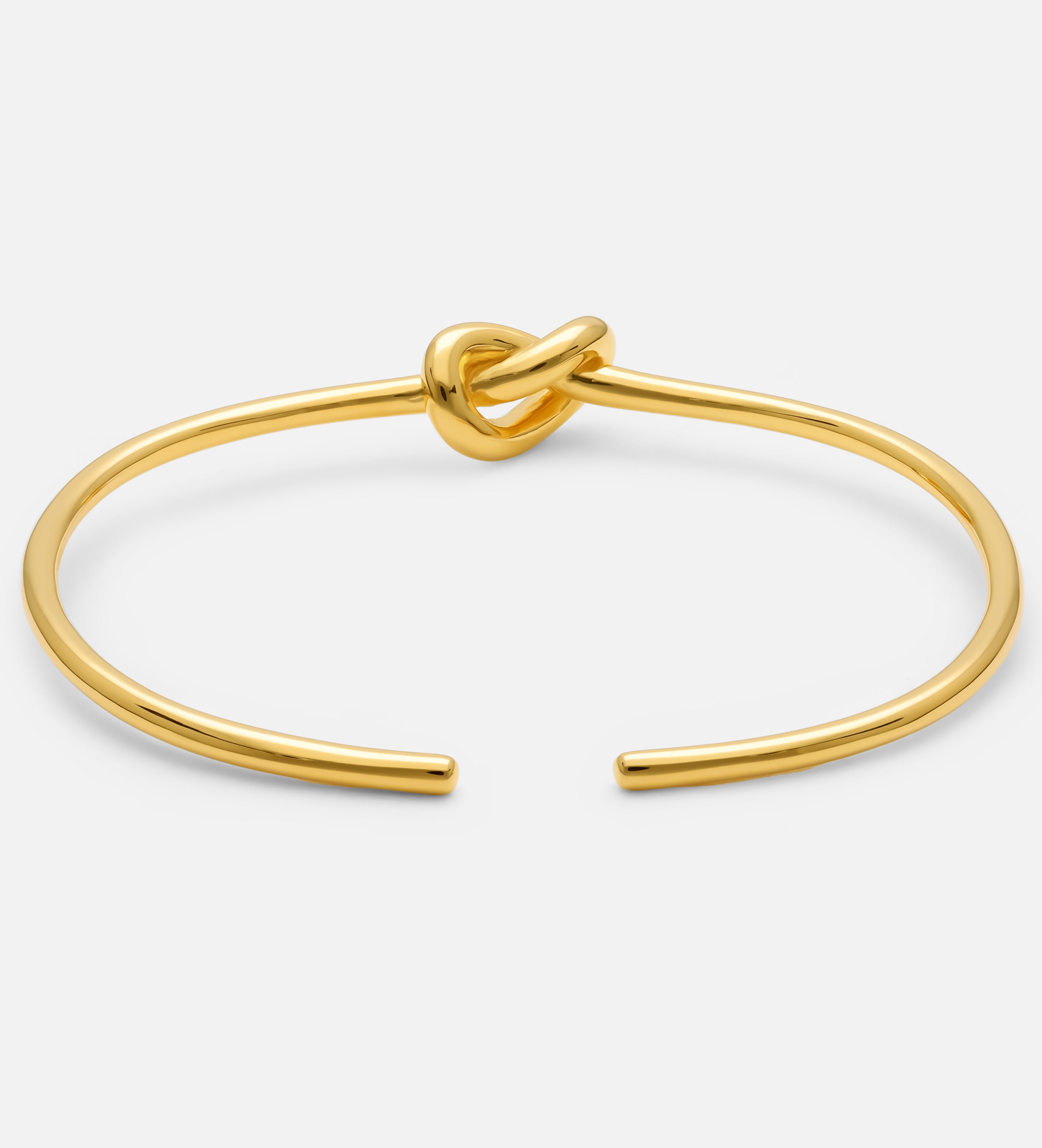Knot Cuff Bracelet in Gold