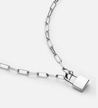 Lock Necklace in Silver