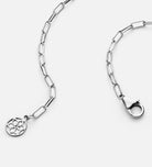 Lock Necklace in Silver