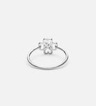 Lucky Clover Ring in Silver