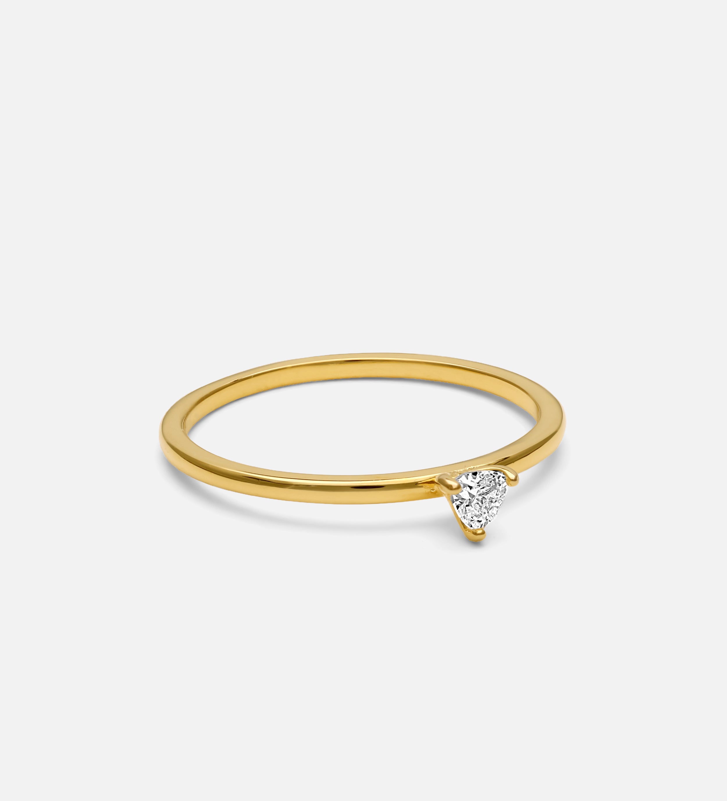 Luna Stacker Ring in Gold
