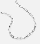 Paperclip Necklace in Silver
