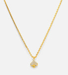 Pave Spade Necklace in Gold