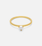 Pearl Stacker Ring in Gold