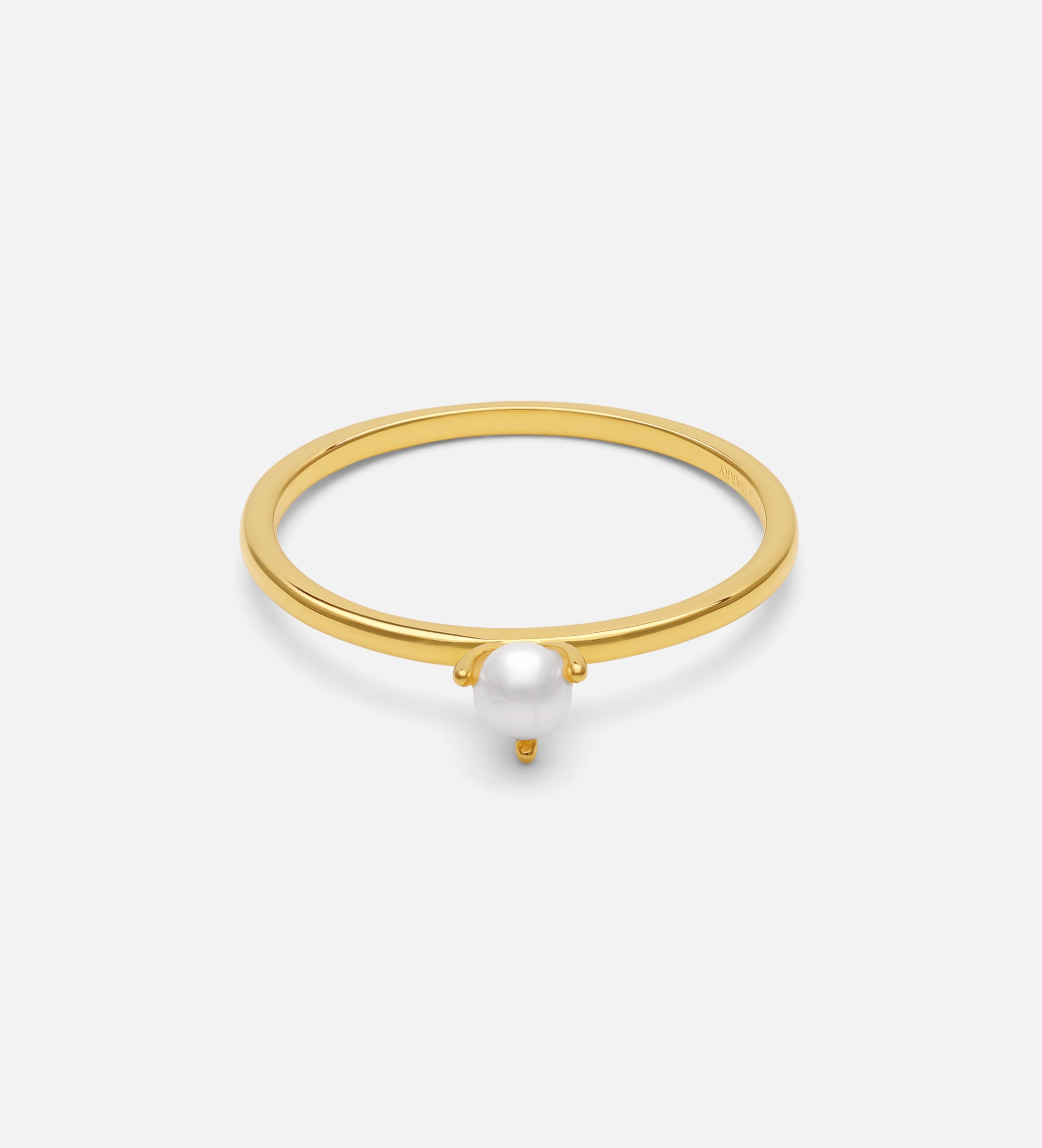 Pearl Stacker Ring in Gold