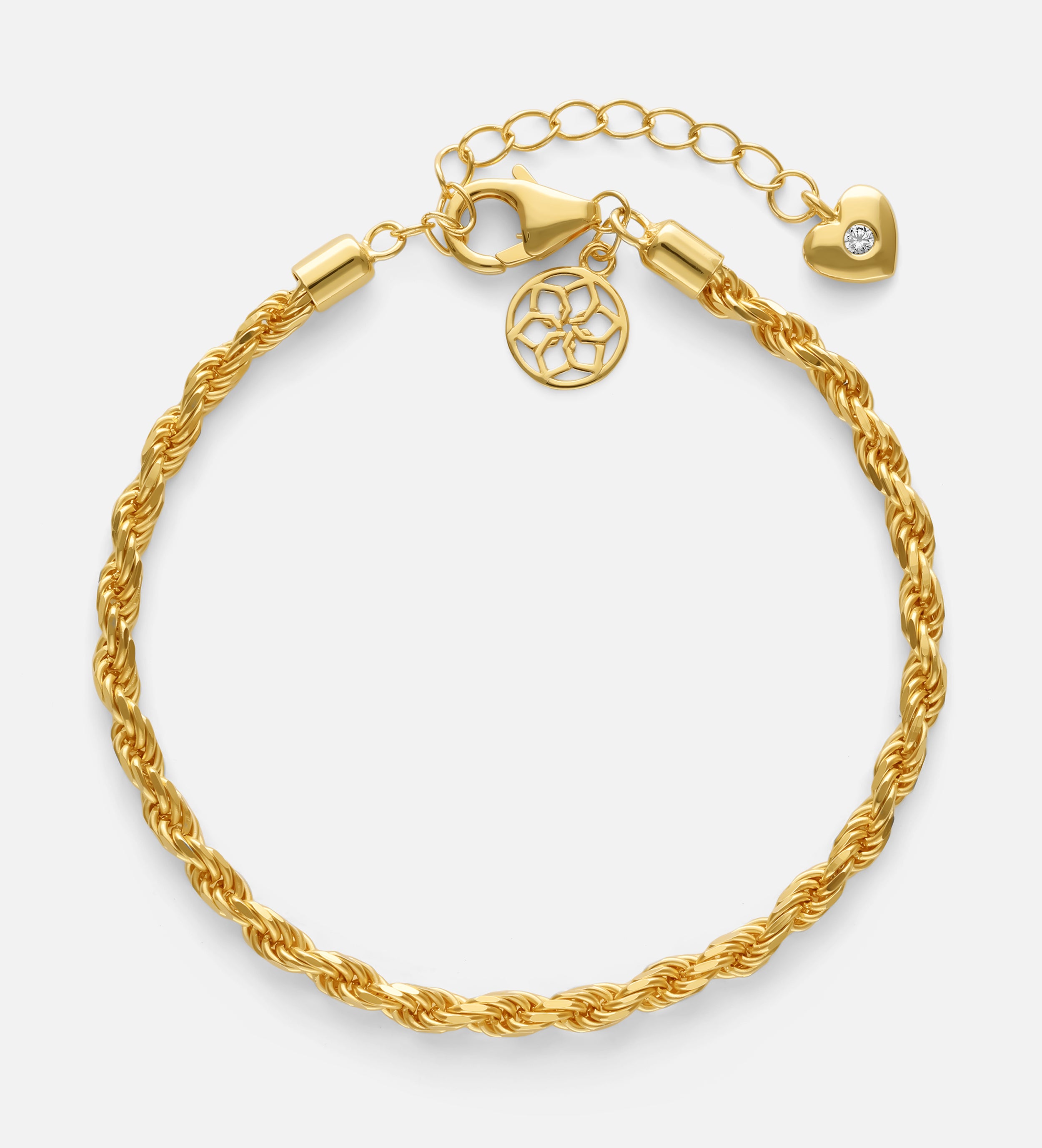 Rope Bracelet in Gold