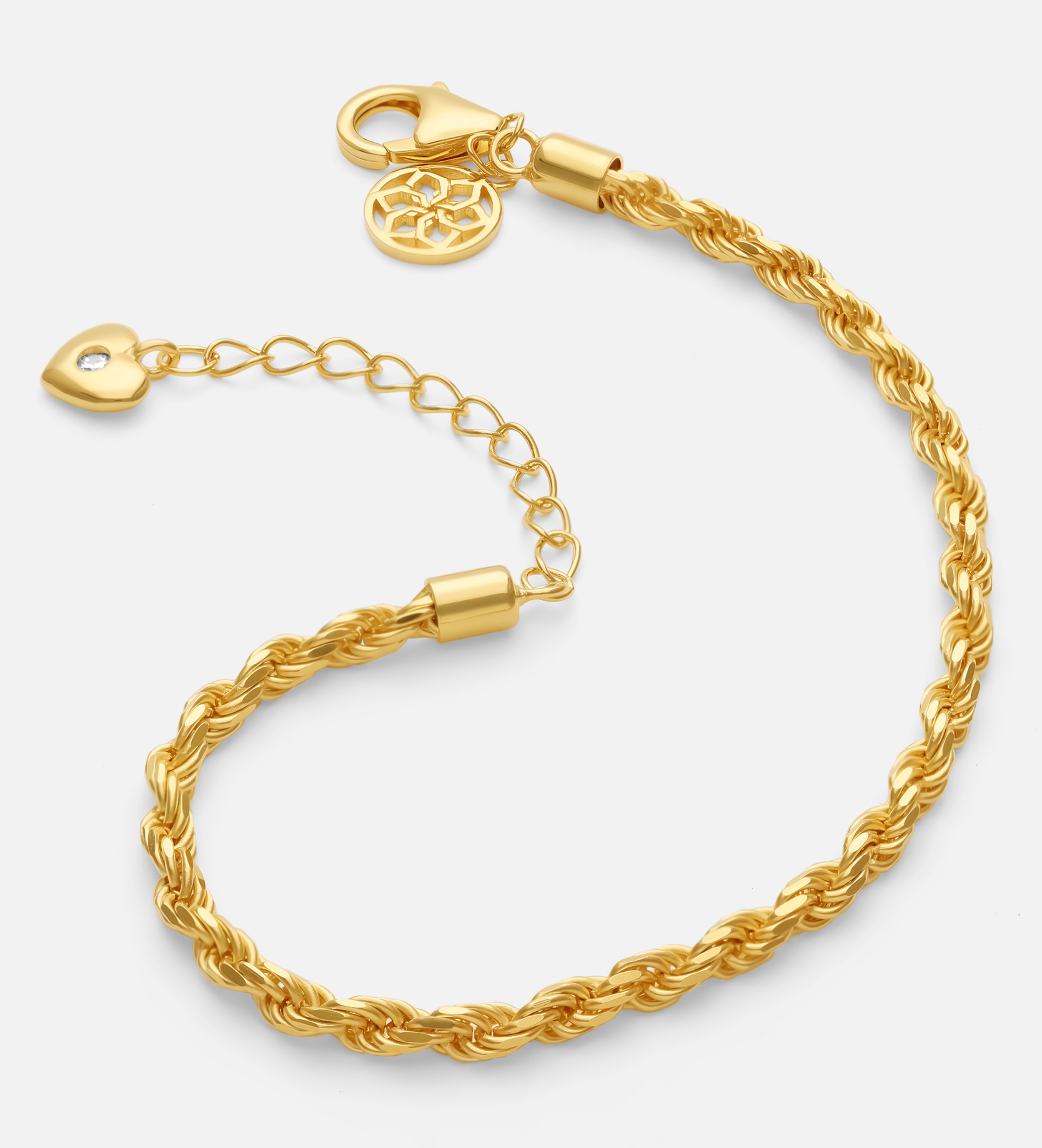 Rope Bracelet in Gold