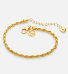 Rope Bracelet in Gold