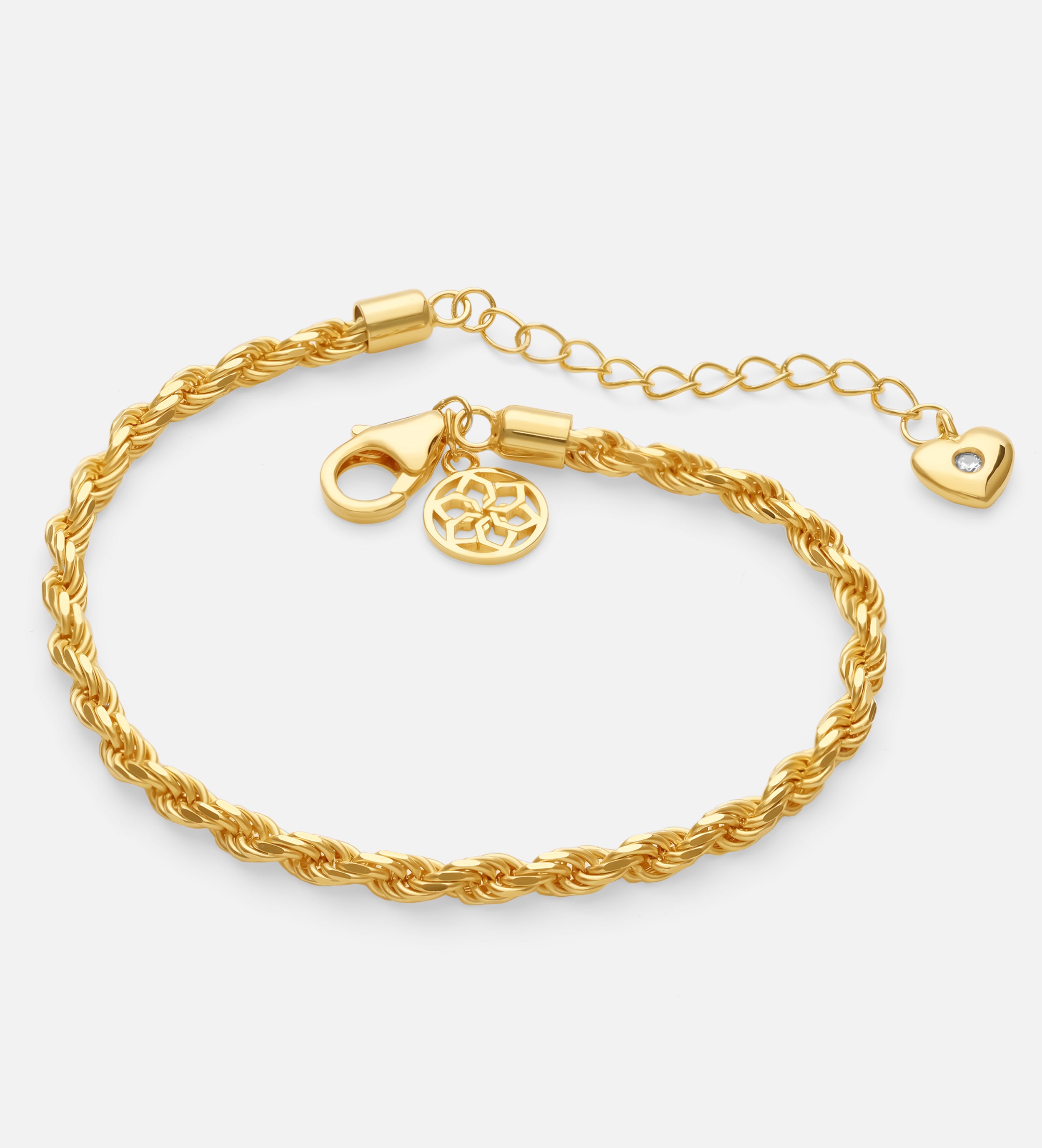 Rope Bracelet in Gold