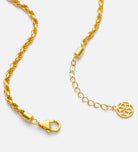 Rope Chain Anklet in Gold
