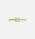 Solitaire Ring in Gold
