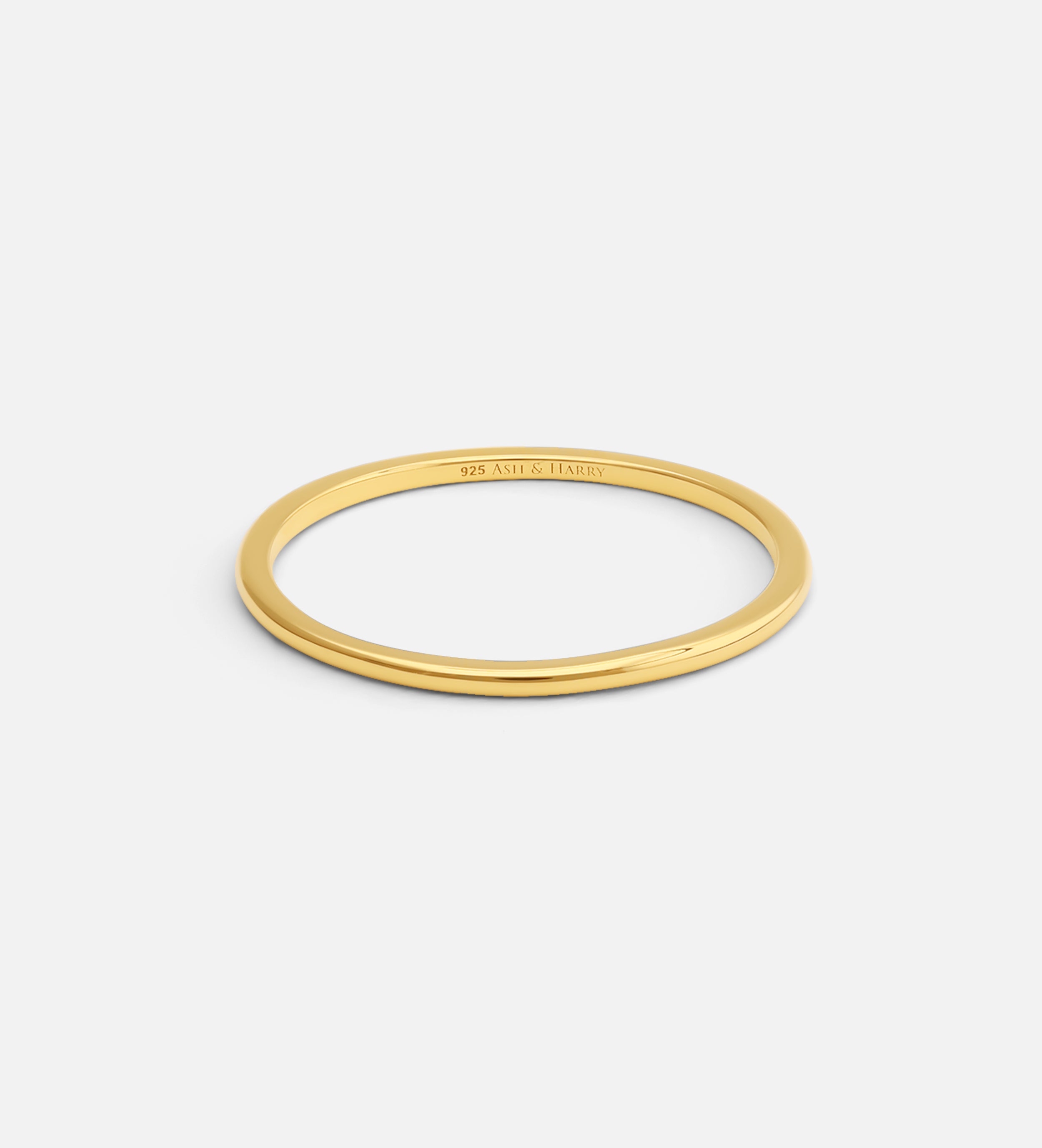 Thin Stacker Ring in Gold