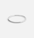 Thin Stacker Ring in Silver