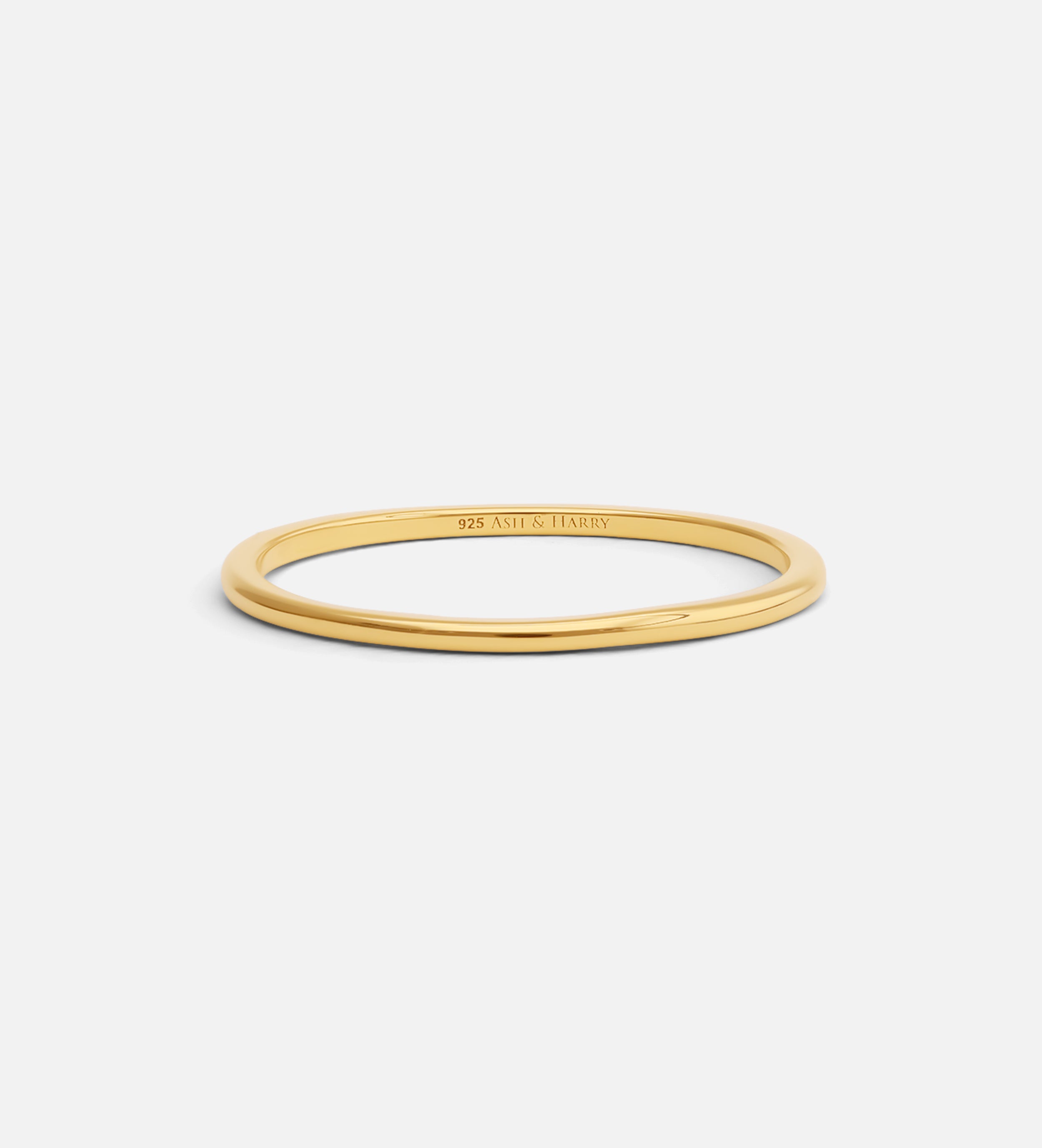 Thin Stacker Ring in Gold