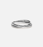 Intertwined Duo Ring in Silver