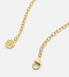 Turquoise Heart Chain Bracelet in Gold