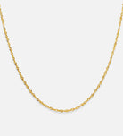 Twist Chain Necklace in Gold