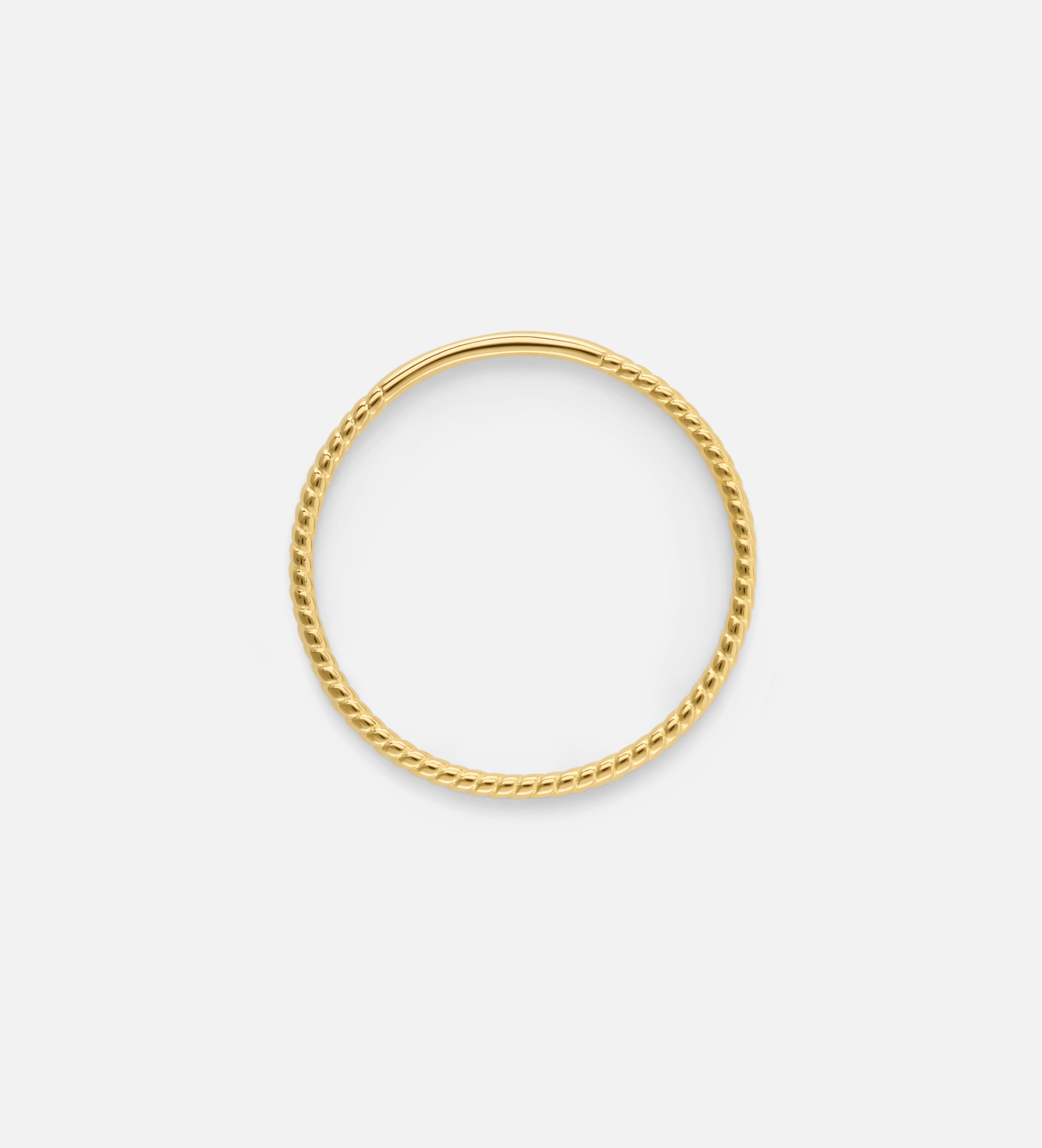 Twist Ring in Gold