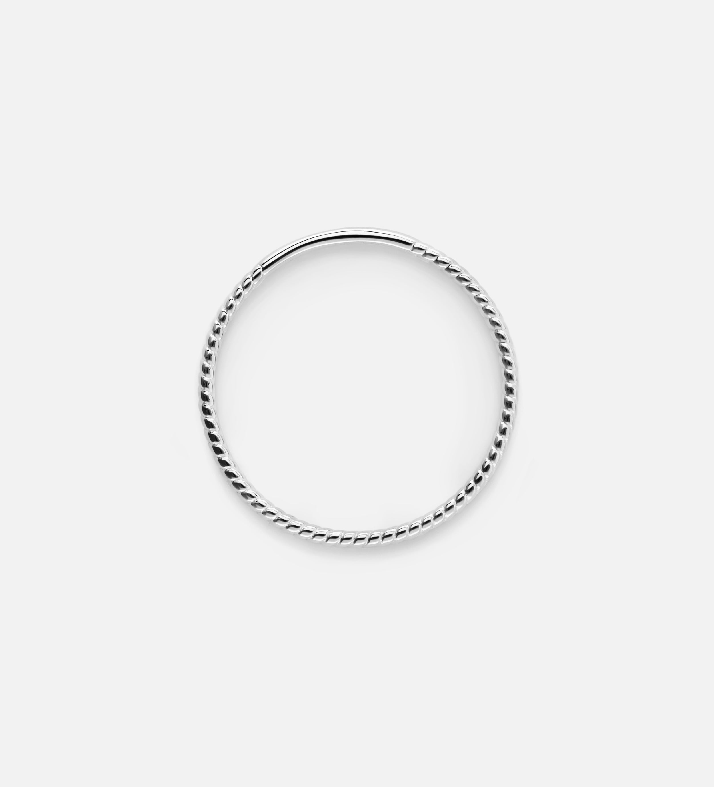 Twist Ring in Silver