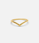 Wishbone Ring in Gold