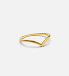 Wishbone Ring in Gold
