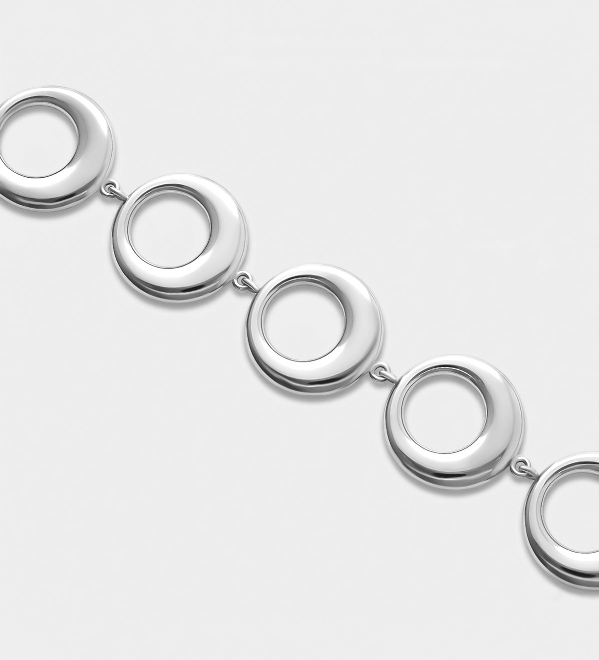 Orbit Energy Bracelet in Silver - Ash & Harry