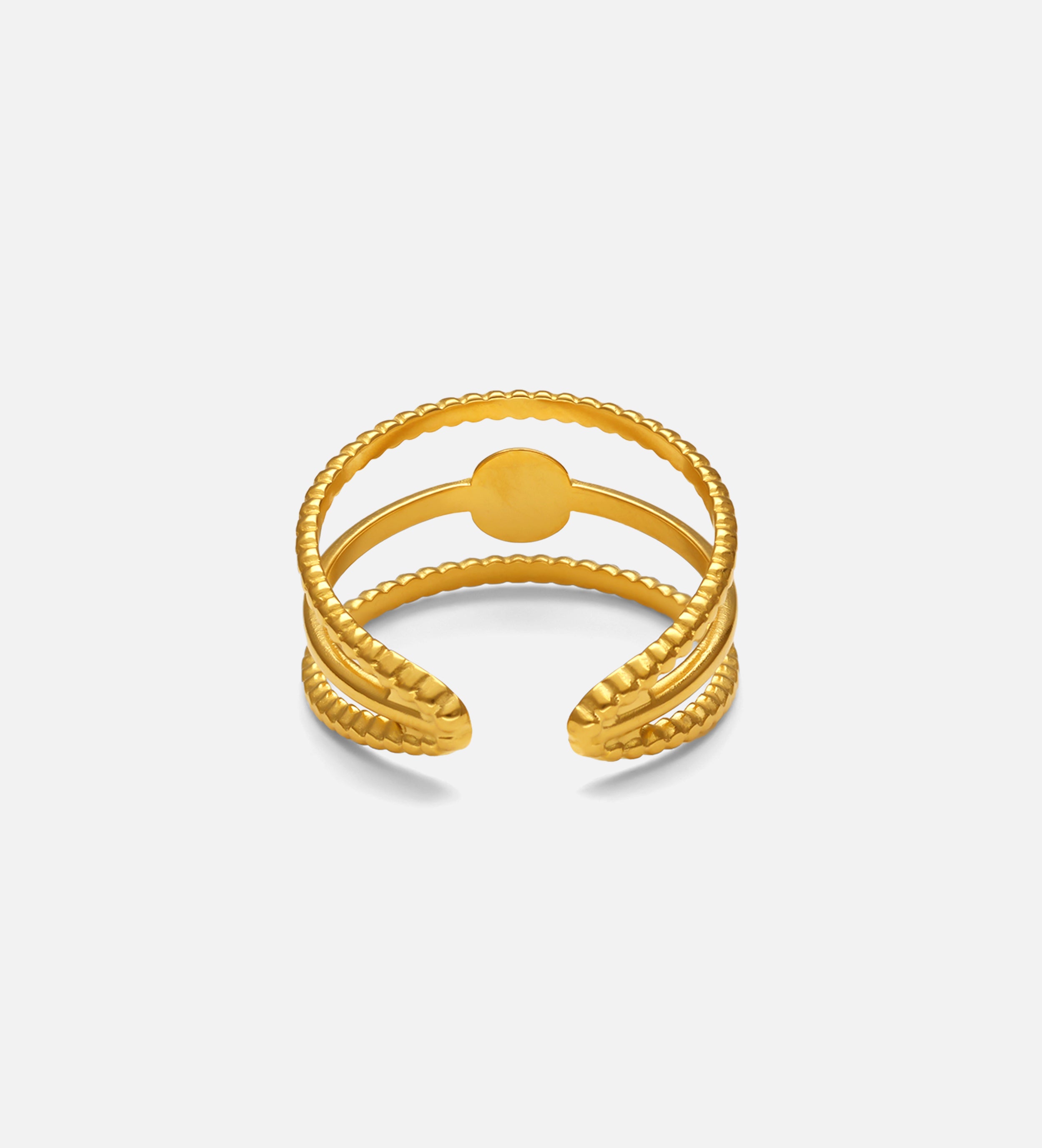 Orbit Malachite Ring