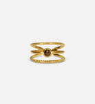 Orbit Tiger Eye Ring