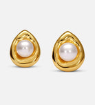 Pearl Dewdrop Studs