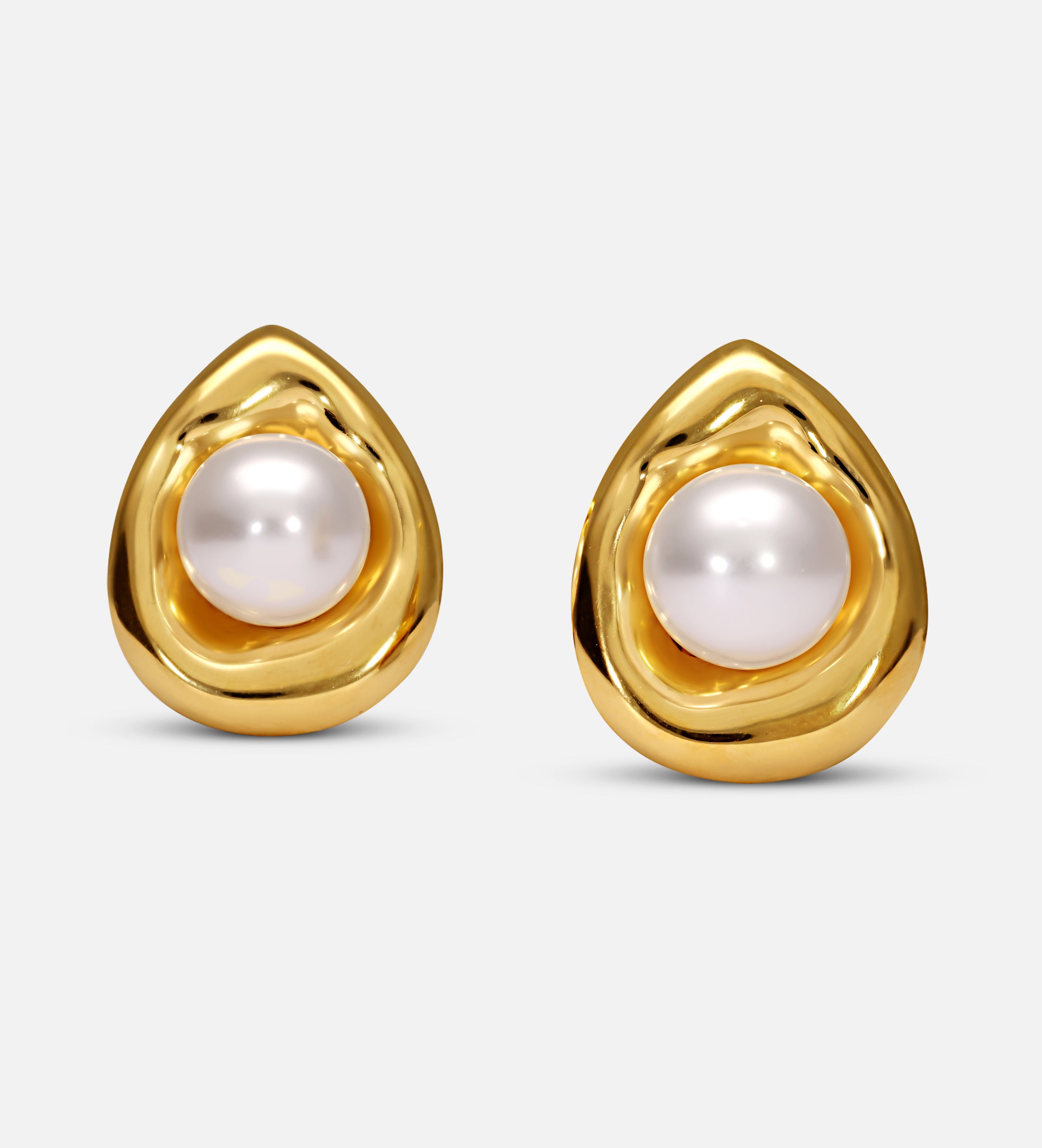 Pearl Dewdrop Studs