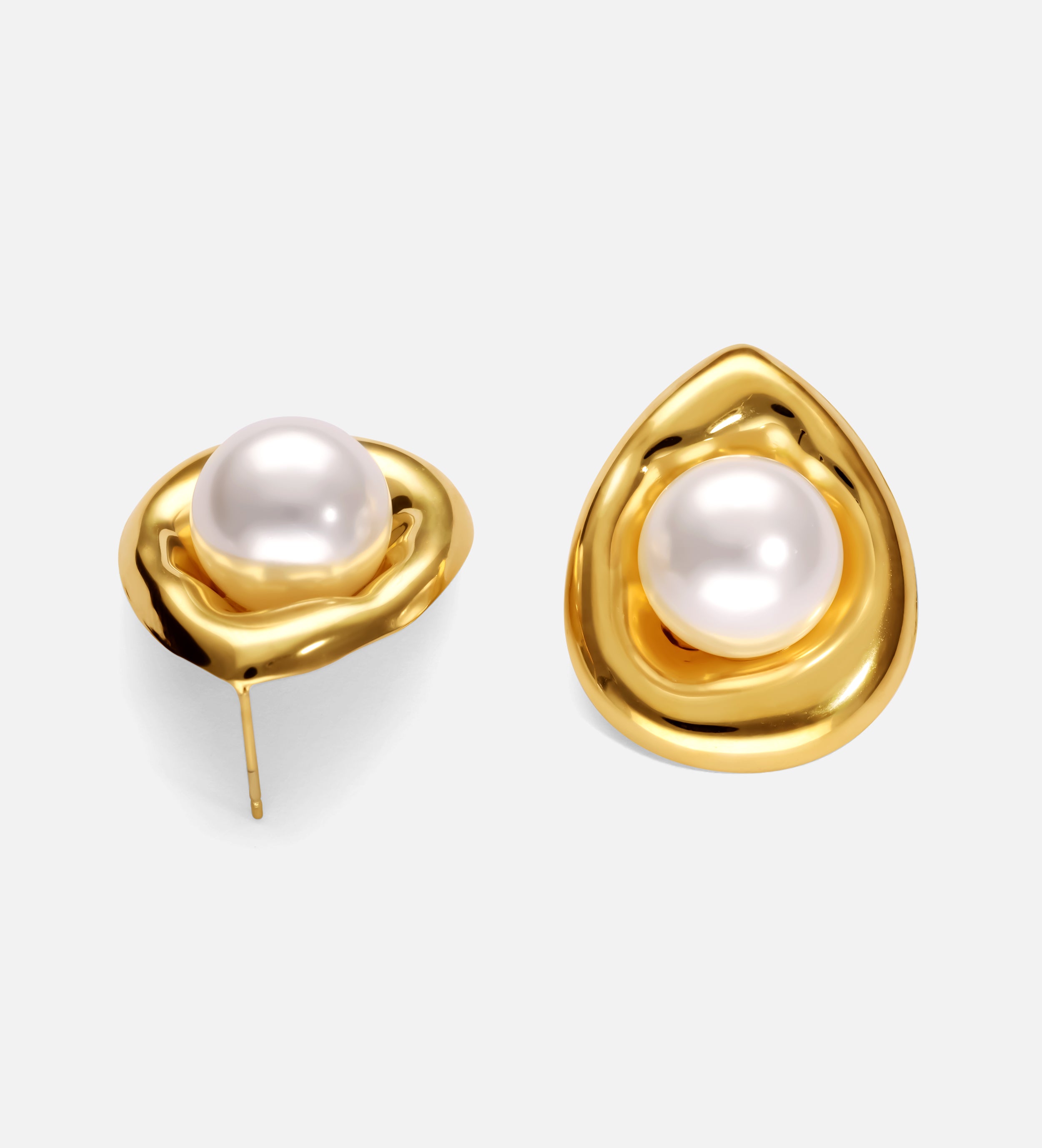 Pearl Dewdrop Studs