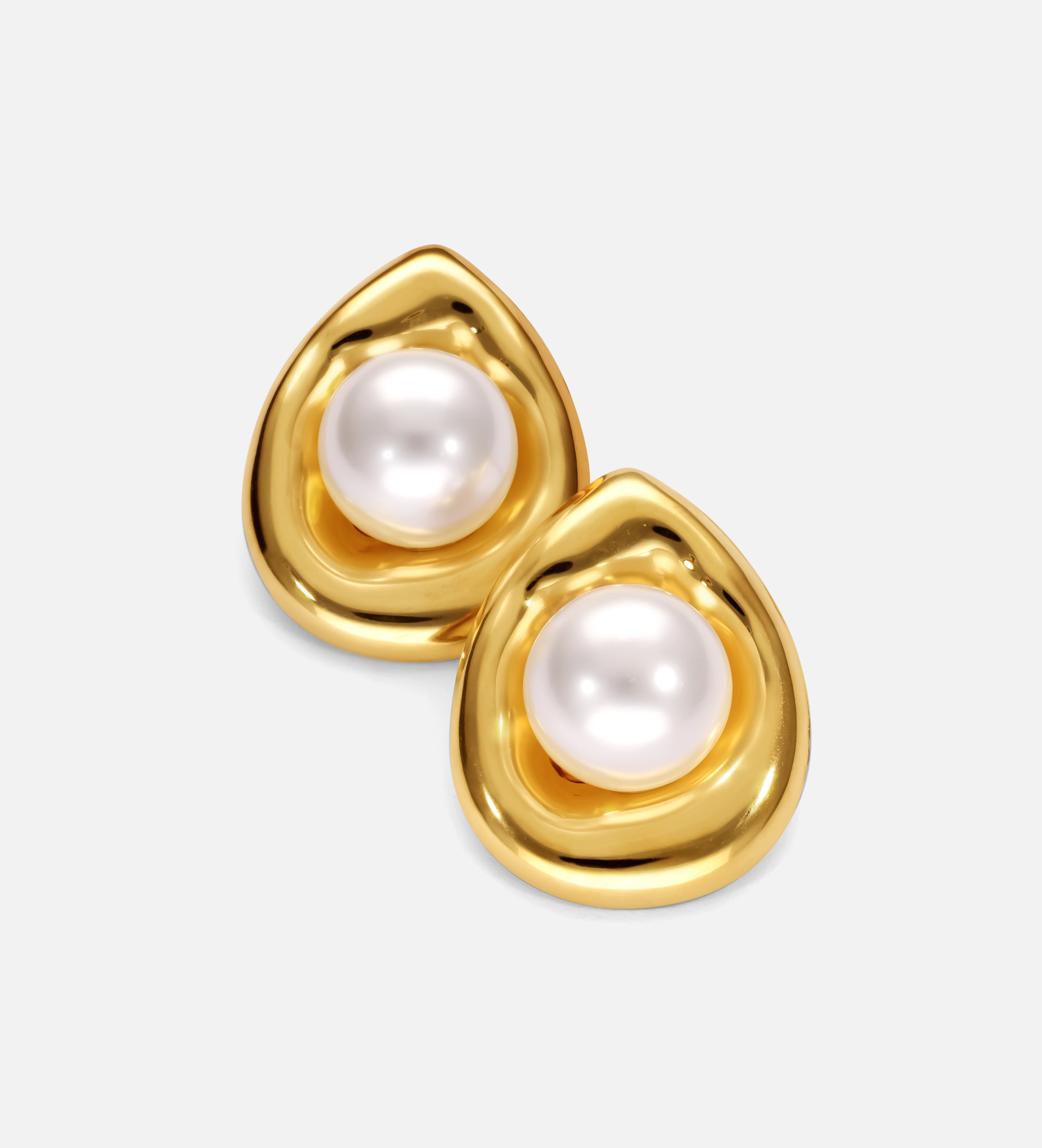 Pearl Dewdrop Studs