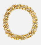 Radiant Cuban Link Diamond Bracelet