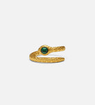 Serpentine Malachite Ring