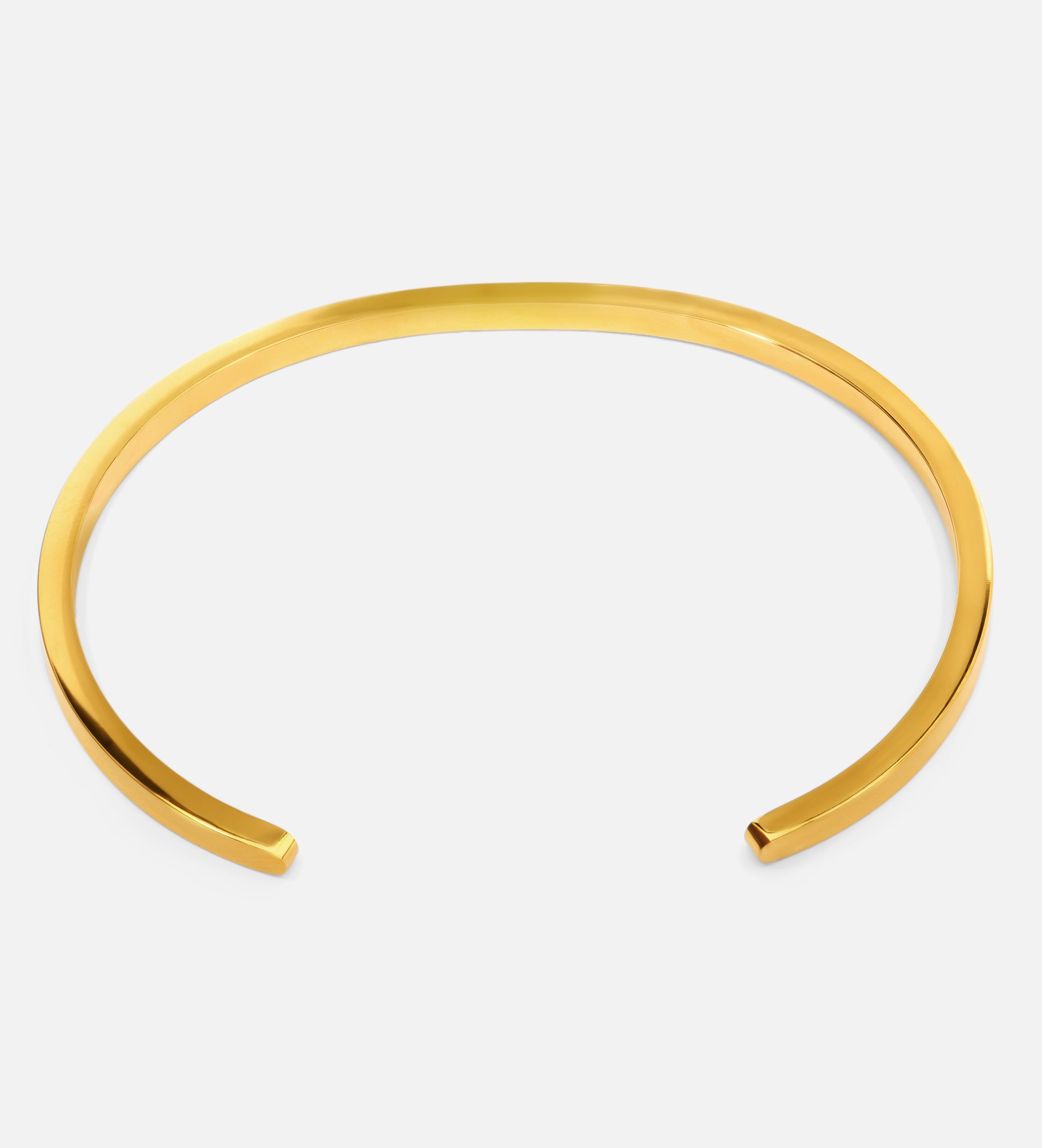 Sleek Gem Studded Cuff Bracelet