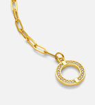 Sparkling Halo Toggle Bracelet