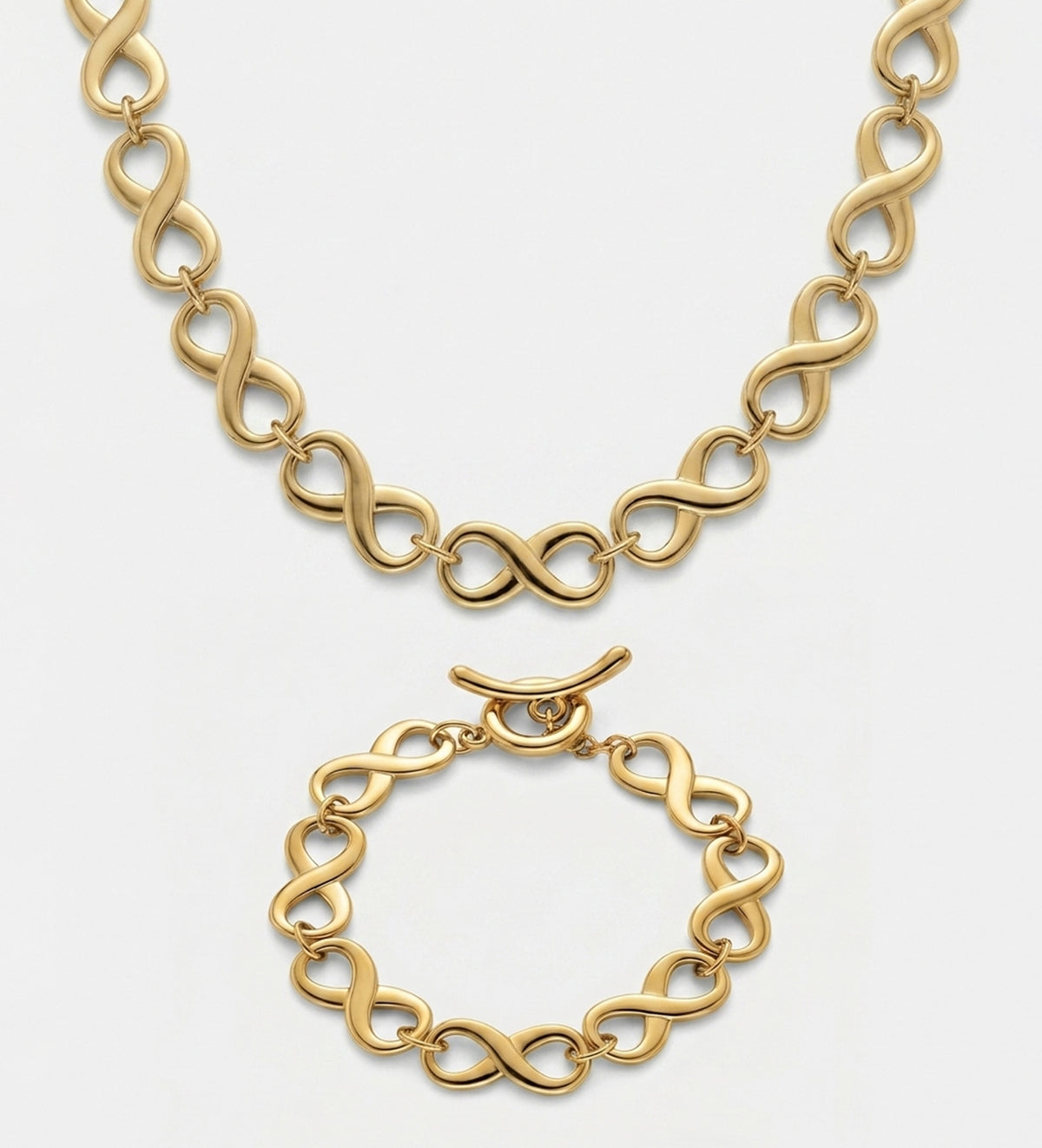Twistfinity Full Set in Gold - 2 Items - Ash & Harry