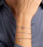 Figaro Bracelet in Silver