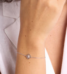 Lucky Clover Bracelet in Silver